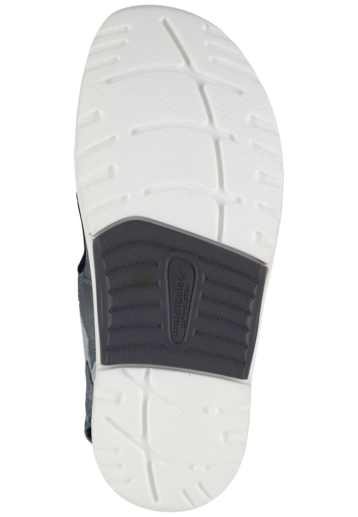 Sport- und Wanderschuhe Waldläufer Wanderschuhe Leder/Textil Blau/Grau