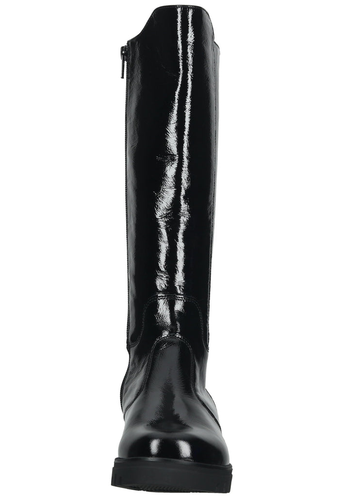 Waldläufer Stiefel Leder Schwarz