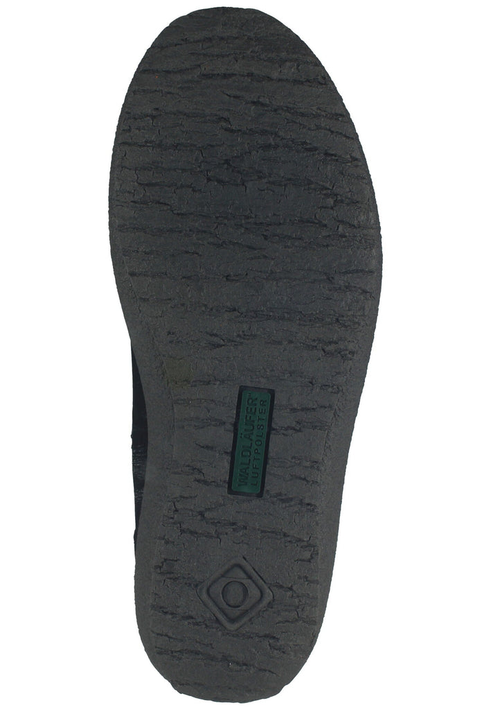 Waldläufer Stiefel Leder Schwarz Warmfutter