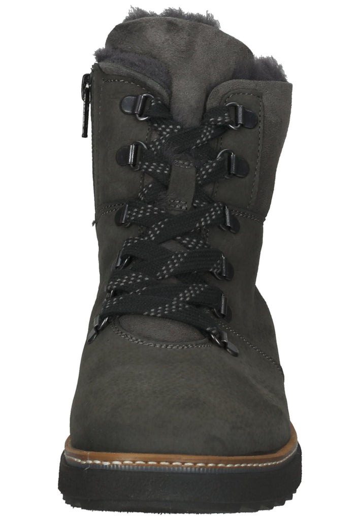 Waldläufer Stiefelette Leder Carbon Warmfutter