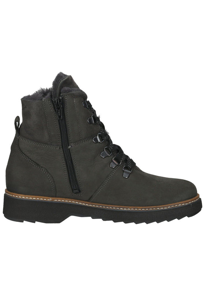 Waldläufer Stiefelette Leder Carbon Warmfutter