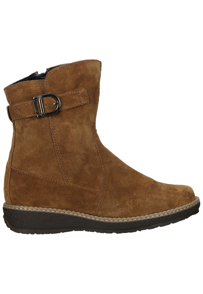Waldläufer Stiefelette Leder Cognac Warmfutter