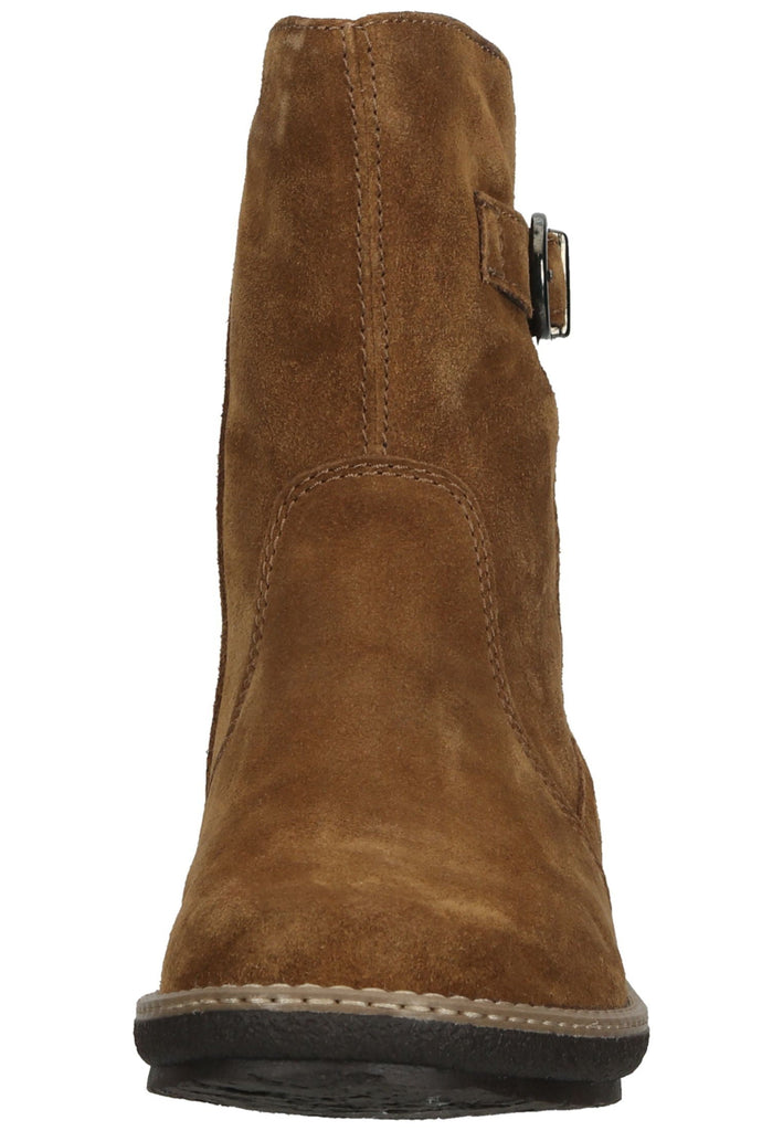 Waldläufer Stiefelette Leder Cognac Warmfutter