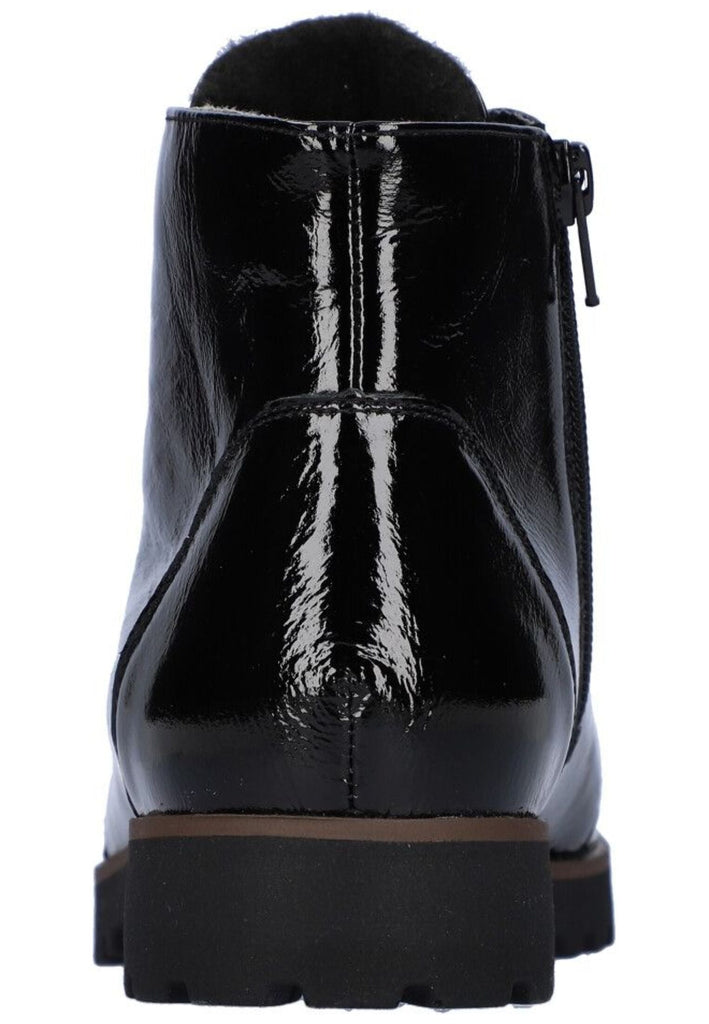 Waldläufer Stiefelette Leder Schwarz