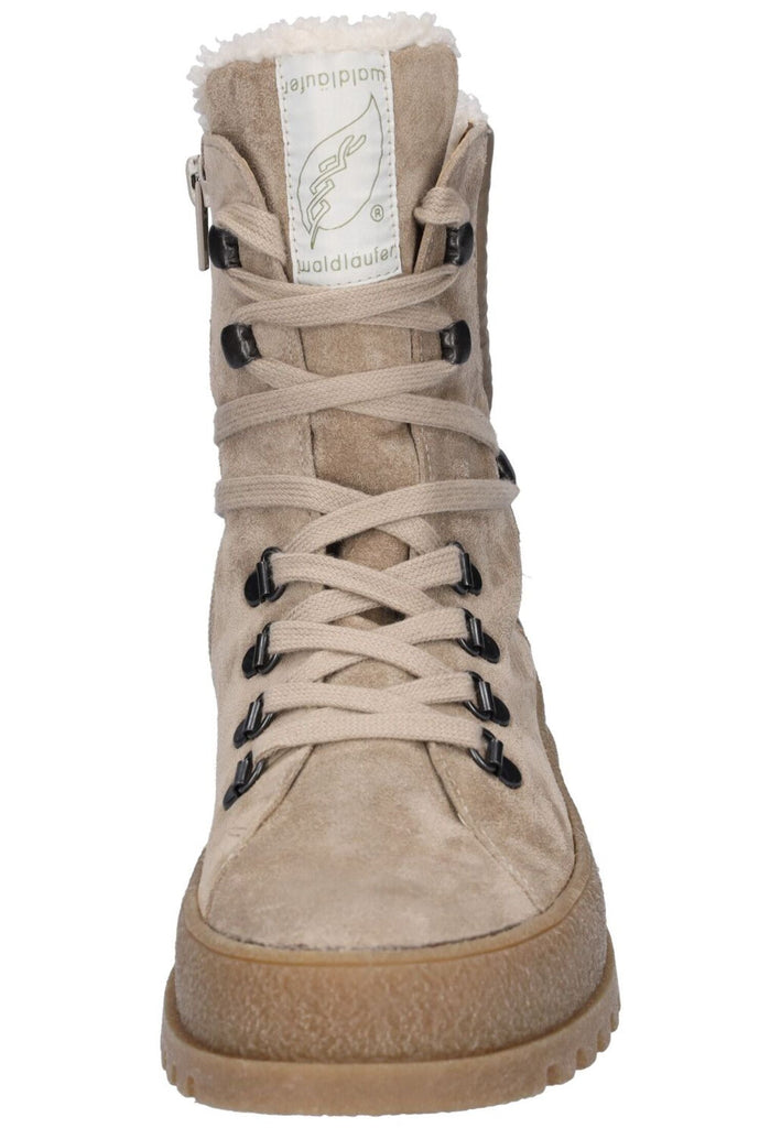 Waldläufer Stiefelette Leder/Textil Beige
