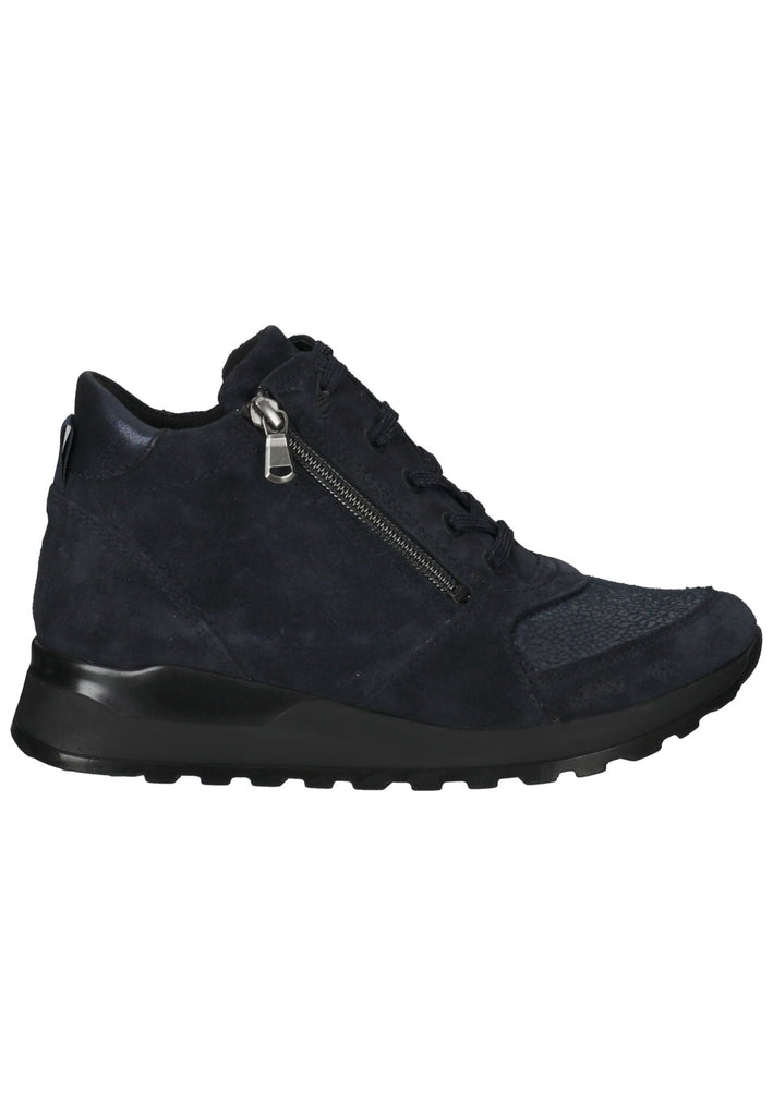 Waldläufer Stiefelette Leder/Textil Dunkelblau