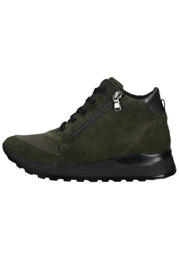 Stiefeletten Waldläufer Stiefelette Leder/Textil Braun