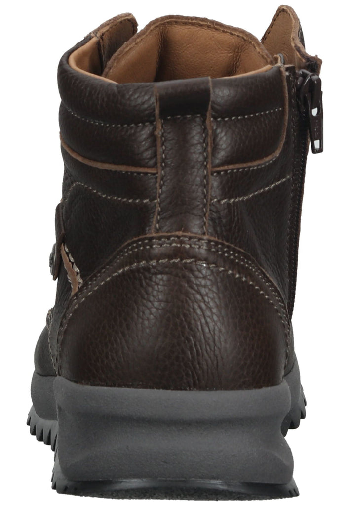 Waldläufer Wanderschuhe Leder Dunkelbraun Warmfutter