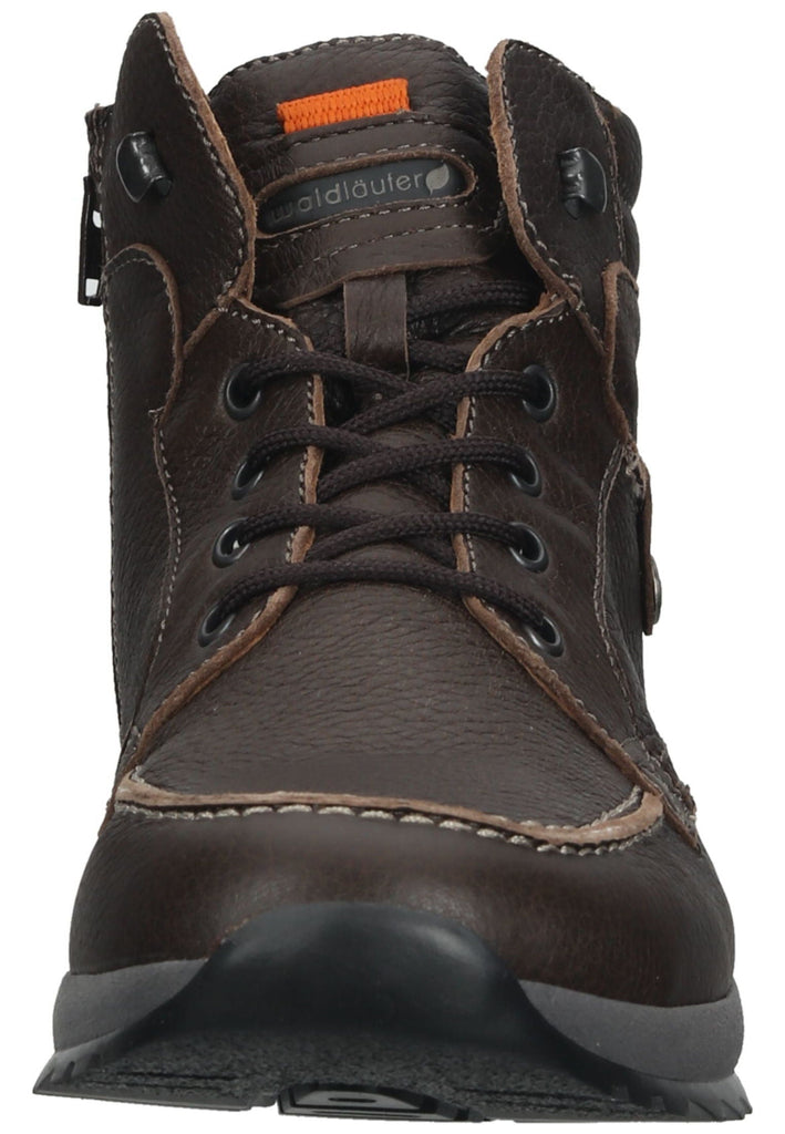Waldläufer Wanderschuhe Leder Dunkelbraun Warmfutter