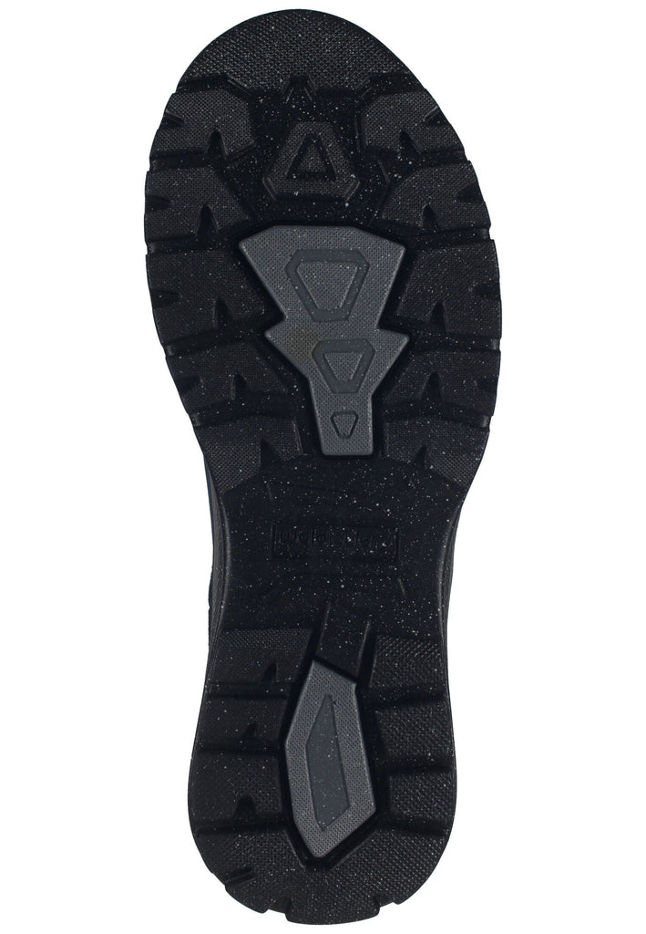 Waldläufer Wanderschuhe Leder/Textil Blau