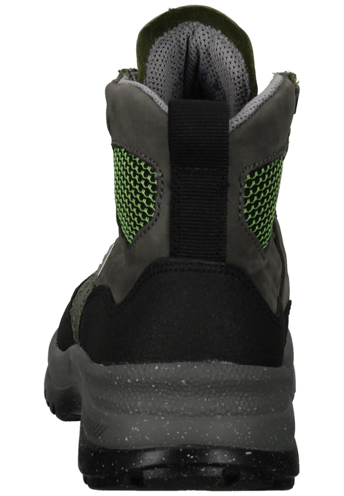 Waldläufer Wanderschuhe Leder/Textil Grau