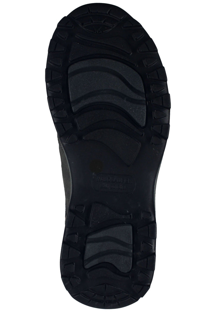 Waldläufer Wanderschuhe Leder/Textil Grau/Silber