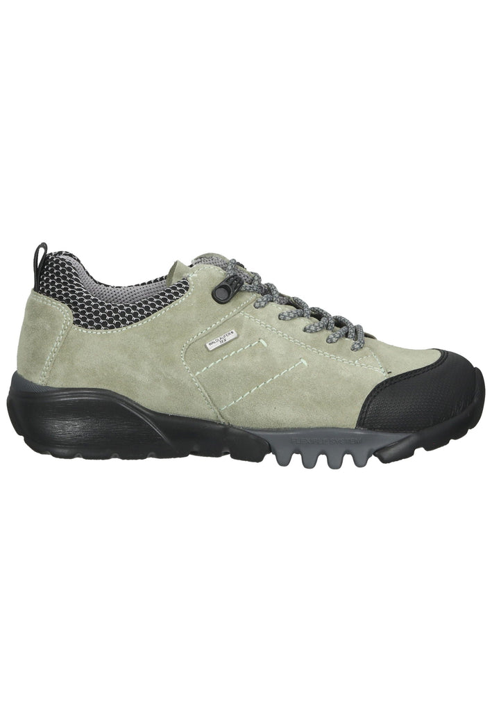 Waldläufer Wanderschuhe Leder/Textil Grün