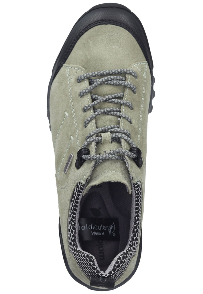 Waldläufer Wanderschuhe Leder/Textil Grün