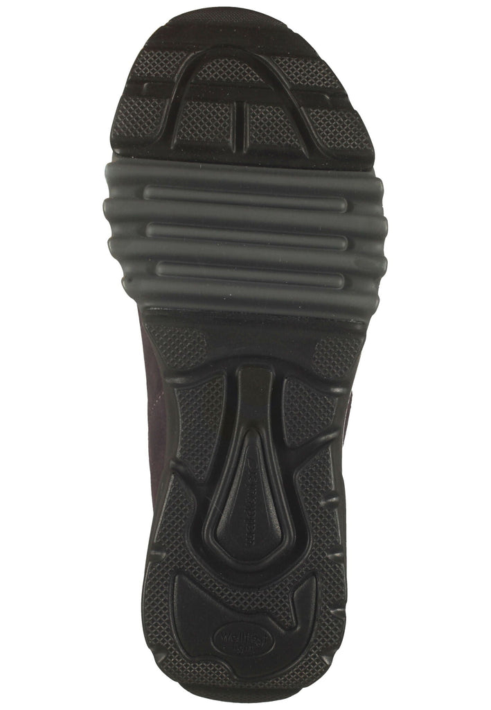 Waldläufer Wanderschuhe Leder/Textil Lila