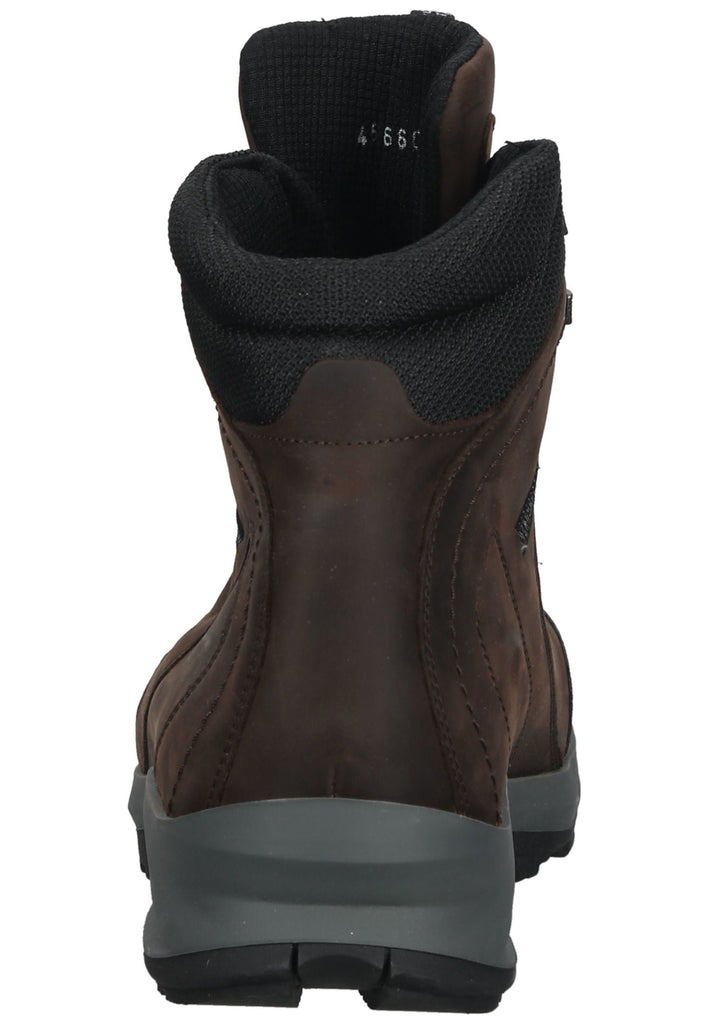 Waldläufer Wanderschuhe Leder/Textil Schwarz/Braun