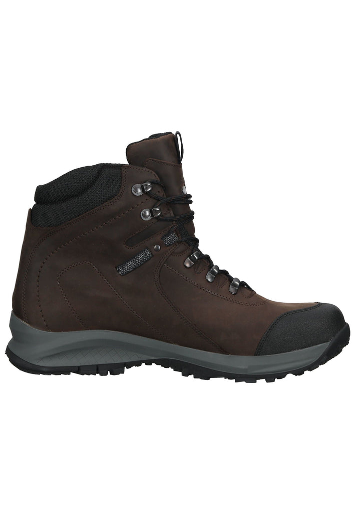 Waldläufer Wanderschuhe Leder/Textil Schwarz/Braun