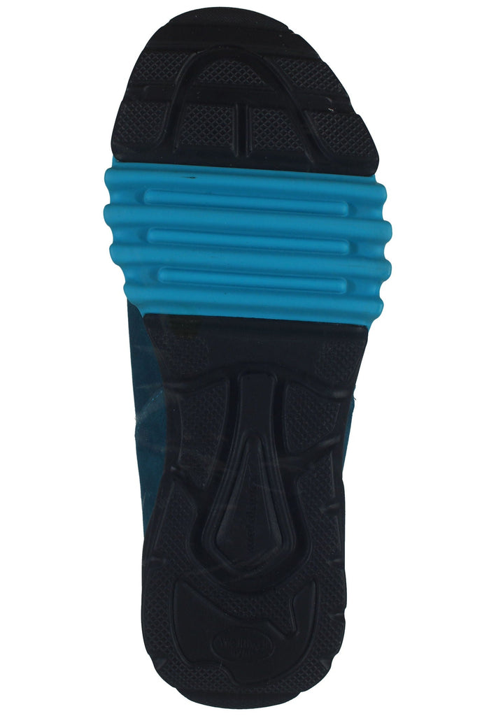 Waldläufer Wanderschuhe Leder/Textil Türkis