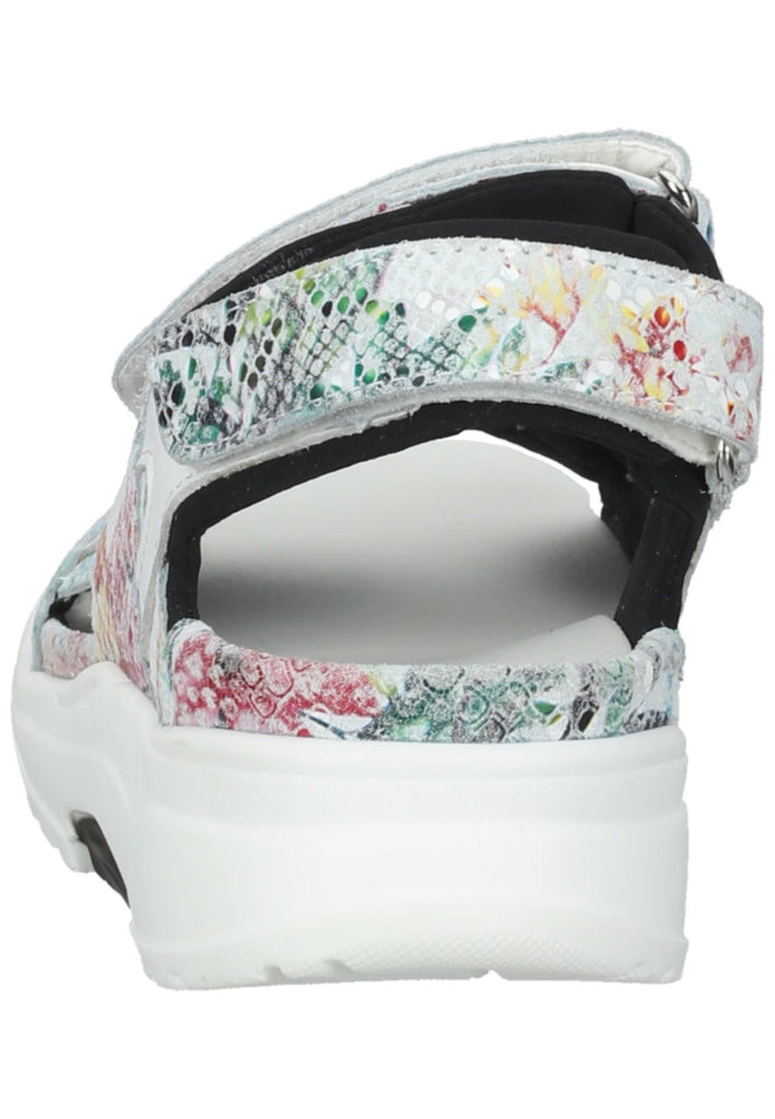 Waldläufer Wanderschuhe Leder/Textil Weiß Kombi