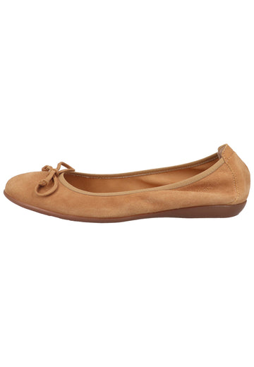 Ballerinas Wonders Ballerinas Veloursleder Sand