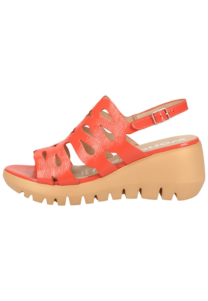 Sandalen Wonders Sandalen Leder Coral Lack
