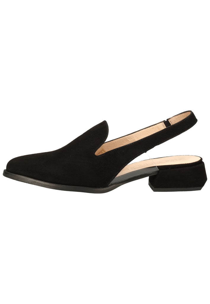 Slipper Wonders Slipper Leder Schwarz