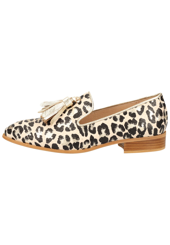 Slipper Wonders Slipper Leder Weiß/Gold