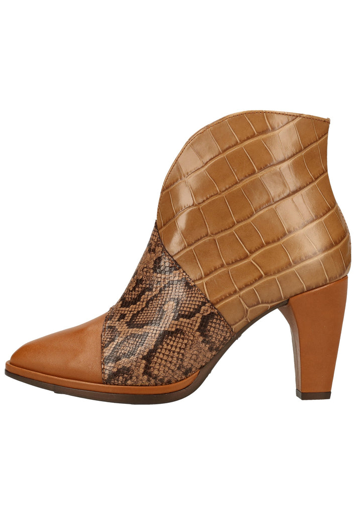 Stiefeletten Wonders Stiefelette Leder Camel