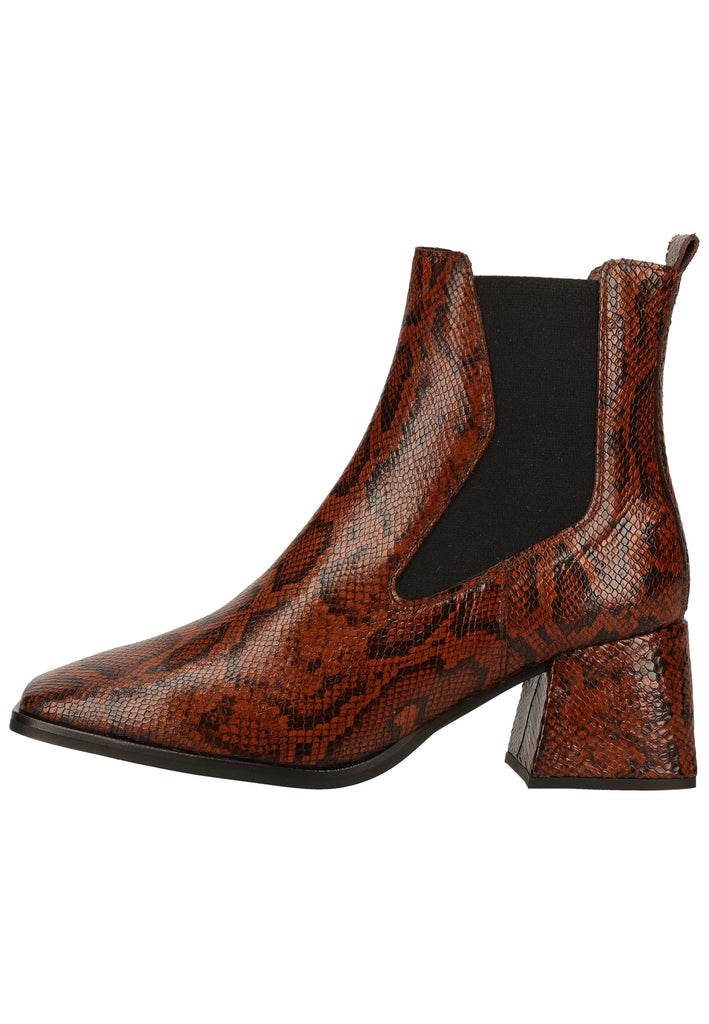 Stiefeletten Wonders Stiefelette Leder Cognac