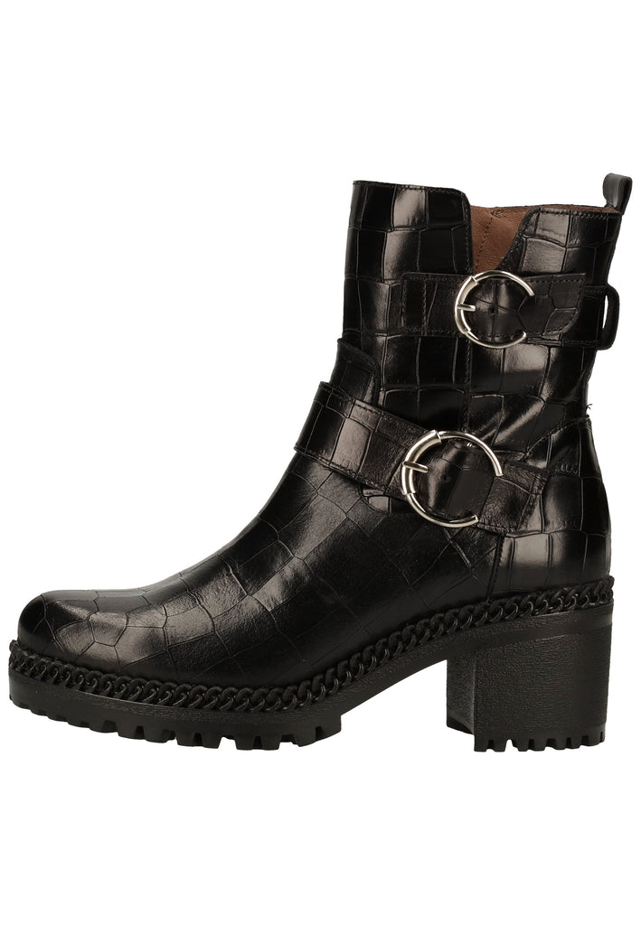 Stiefeletten Wonders Stiefelette Leder Schwarz