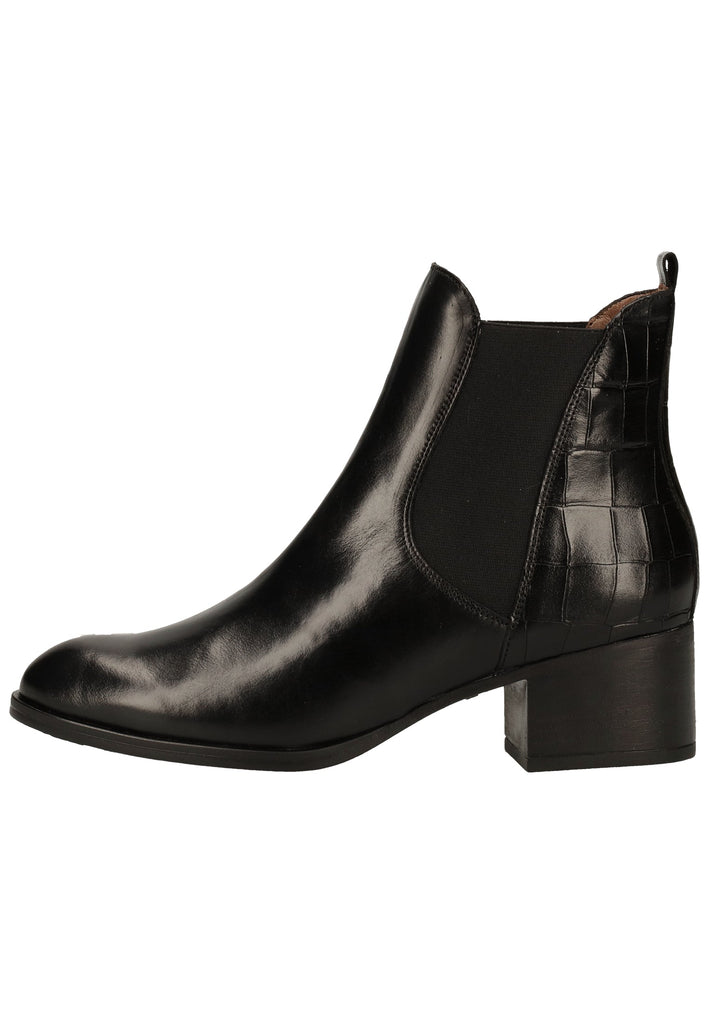 Stiefeletten Wonders Stiefelette Leder Schwarz