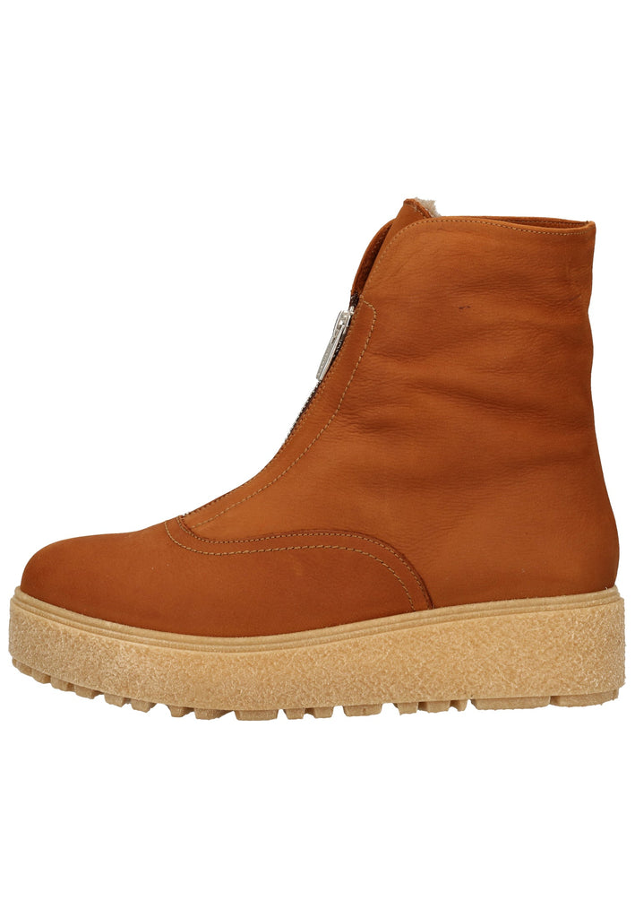Stiefeletten Wonders Stiefelette Leder Schwarz Warmfutter
